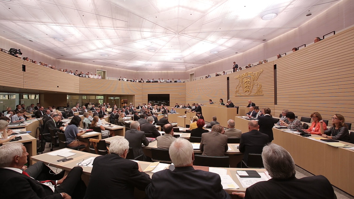 Titelbild Der Landtag von Baden-Württemberg 2016 Titelbild